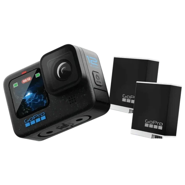 GoPro HERO12 Holiday Bundle 5.3K and 27MP 240 FPS Waterproof Sports Action Camera with Hyper Smooth 6.0 Technology (Black) - Image 2