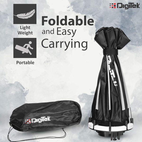 DIGITEK® (DSBH-055) 55cm Octa Soft Box Kit with S2 Type Bracket, 2 White Diffuser, Silver Particle Baffle & Collapsible Nylon Cover, Compatible with All Speedlights (Carry Case Included) - Image 3