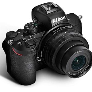 Nikon Z50 Mirrorless Camera, 20.9 MP with Z DX 16-50Mm F/3.5-6.3 VR & Z DX 50-250Mm F/4.5-6.3 VR Lens with Additional Battery & 64 GB SD Card