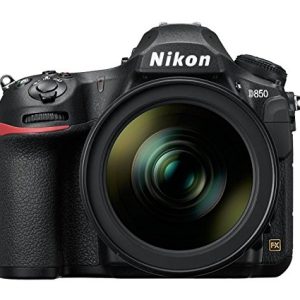 Nikon D850 45.7MP Digital SLR Camera (Black) with AF-S Nikkor 24-120mm F/4G ED VR Lens and 64GB Memory Card